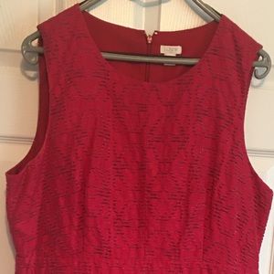 JCrew Red Dress